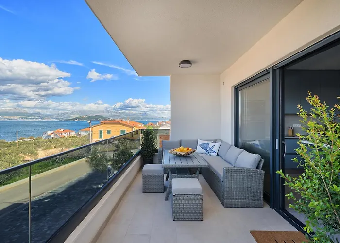 Appartement The Wave - Sea-view & Pool *